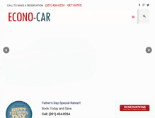 Tablet Screenshot of econocar.com